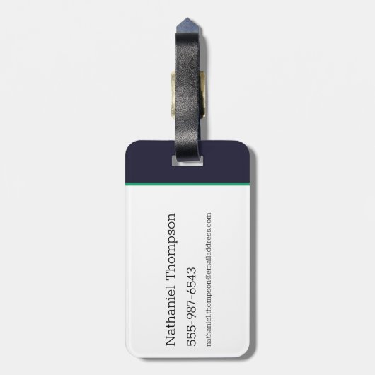 FRODO™ Leaving THE SHIRE™ Silhouette Bagagelabel (Achterkant verticaal)