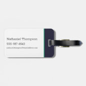 FRODO™ Leaving THE SHIRE™ Silhouette Bagagelabel (Achterkant horizontaal)