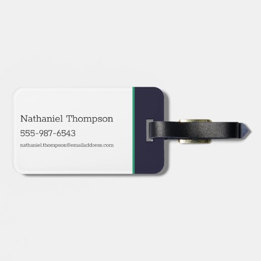 FRODO™ Leaving THE SHIRE™ Silhouette Bagagelabel (Achterkant horizontaal)