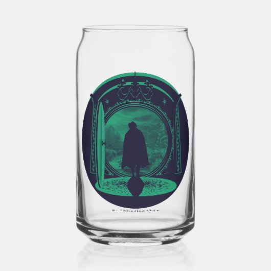FRODO™ Leaving THE SHIRE™ Silhouette Blikvorm Glas (Voorkant)
