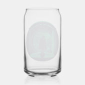 FRODO™ Leaving THE SHIRE™ Silhouette Blikvorm Glas (Achterkant)