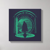FRODO™ Leaving THE SHIRE™ Silhouette Canvas Afdruk (Voorkant)