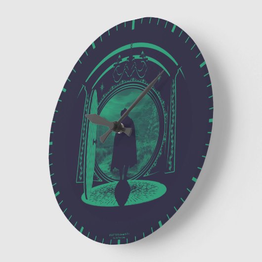 FRODO™ Leaving THE SHIRE™ Silhouette Grote Klok (Hoek)