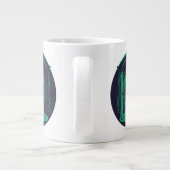 FRODO™ Leaving THE SHIRE™ Silhouette Grote Koffiekop (Achterkant)