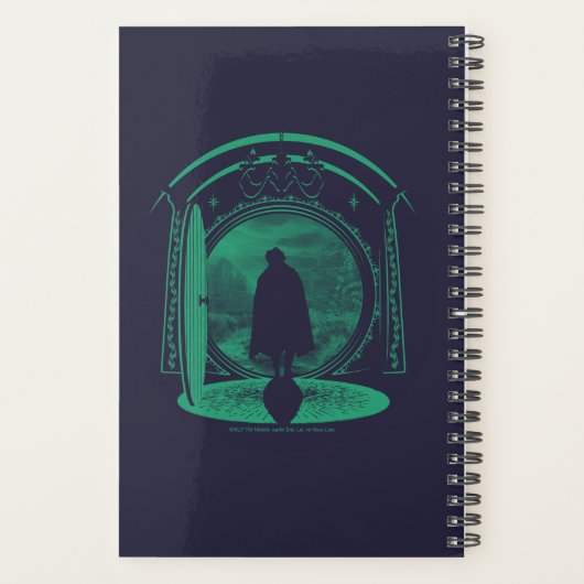 FRODO™ Leaving THE SHIRE™ Silhouette Planner (Achterkant)
