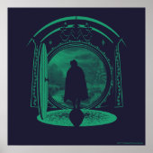 FRODO™ Leaving THE SHIRE™ Silhouette Poster (Voorkant)