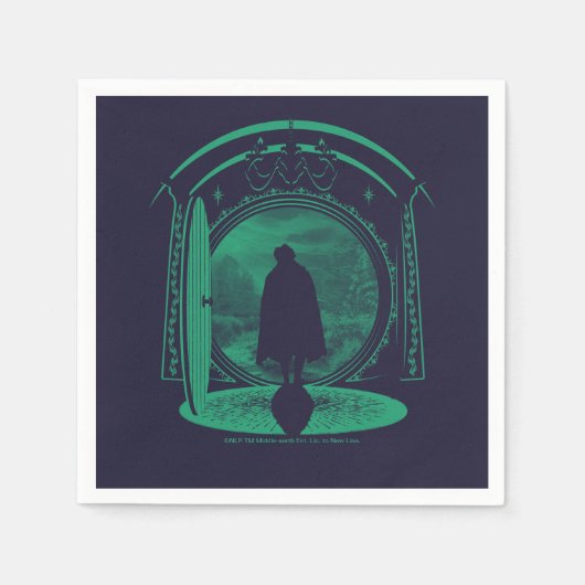 FRODO™ Leaving THE SHIRE™ Silhouette Servet (Voorkant)