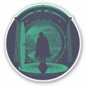 FRODO™ Leaving THE SHIRE™ Silhouette Sticker (Voorkant)