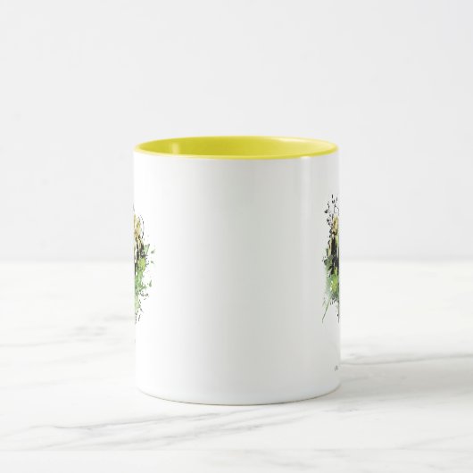 FRODO™ met Hobbits Vector Collage Mok (Midden)