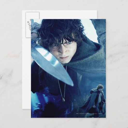 FRODO™ met zwaard Briefkaart (Voorkant / Achterkant)