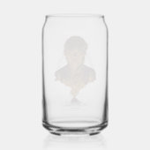 FRODO™ MOUNT DOOM™ Tengwar-inscriptie Grafisch Blikvorm Glas (Achterkant)