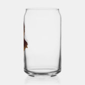 FRODO™ MOUNT DOOM™ Tengwar-inscriptie Grafisch Blikvorm Glas (Links)