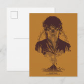FRODO™ MOUNT DOOM™ Tengwar-inscriptie Grafisch Briefkaart (Voorkant / Achterkant)