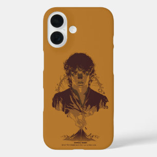 FRODO™ MOUNT DOOM™ Tengwar-inscriptie Grafisch iPhone 16 Hoesje