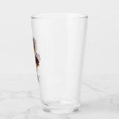 FRODO™ MOUNT DOOM™ Tengwar-inscriptie Grafisch Glas (Links)