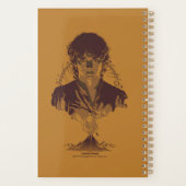 FRODO™ MOUNT DOOM™ Tengwar-inscriptie Grafisch Planner (Achterkant)