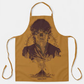 FRODO™ MOUNT DOOM™ Tengwar-inscriptie Grafisch Schort (Voorkant)