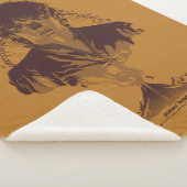 FRODO™ MOUNT DOOM™ Tengwar-inscriptie Grafisch Sherpa Deken (3/4)