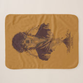 FRODO™ MOUNT DOOM™ Tengwar-inscriptie Grafisch Sherpa Deken (Voorkant (horizontaal))