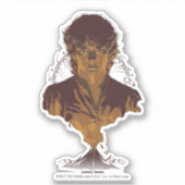 FRODO™ MOUNT DOOM™ Tengwar-inscriptie Grafisch Sticker (Voorkant)