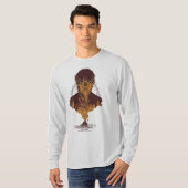 FRODO™ MOUNT DOOM™ Tengwar-inscriptie Grafisch T-shirt (Voorkant volledig)