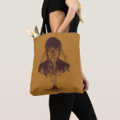 FRODO™ MOUNT DOOM™ Tengwar-inscriptie Grafisch Tote Bag (Dichtbij)