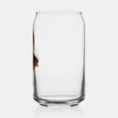 FRODO™ MOUNT DOOM™ Tengwar Inscription Graphic Blikvorm Glas (Links)