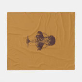 FRODO™ MOUNT DOOM™ Tengwar Inscription Graphic Fleece Deken (Voorkant (Horizontaal))