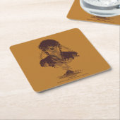 FRODO™ MOUNT DOOM™ Tengwar Inscription Graphic Kartonnen Onderzetters (Schuin)