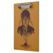 FRODO™ MOUNT DOOM™ Tengwar Inscription Graphic Klembord (Links)