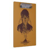 FRODO™ MOUNT DOOM™ Tengwar Inscription Graphic Klembord (Rechts)