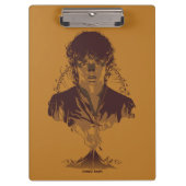 FRODO™ MOUNT DOOM™ Tengwar Inscription Graphic Klembord (Voorkant)