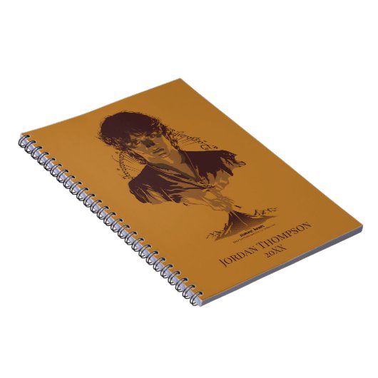 FRODO™ MOUNT DOOM™ Tengwar Inscription Graphic Notitieboek (Rechterzijde)