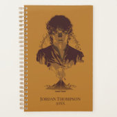 FRODO™ MOUNT DOOM™ Tengwar Inscription Graphic Planner (Voorkant)