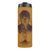 FRODO™ MOUNT DOOM™ Tengwar Inscription Graphic Thermosbeker (Voorkant)