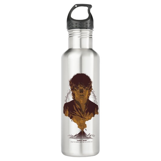 FRODO™ MOUNT DOOM™ Tengwar Inscription Graphic Waterfles (Voorkant)