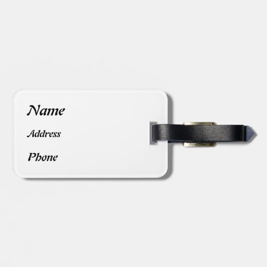 FRODO™, Sam en GOLLUM™ Bagagelabel (Achterkant horizontaal)