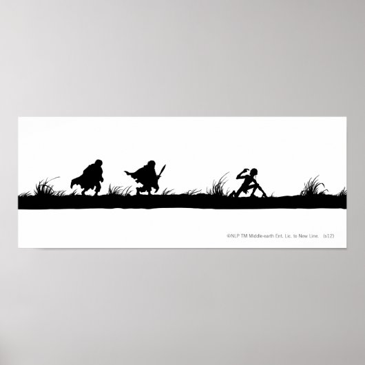 FRODO™, Sam en GOLLUM™ Poster (Voorkant)