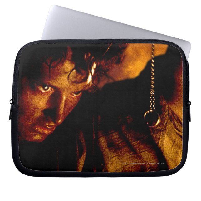 FRODO™-stappen op Ring Laptop Sleeve (Voorkant)