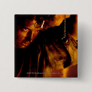 FRODO™-stappen op Ring Vierkante Button 5,1 Cm