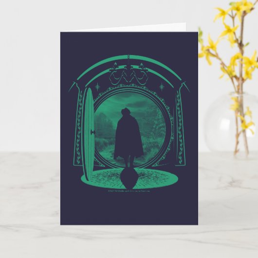 FRODO™ verlaat het SHIRE™-silhouet Kaart (Gele Bloem)