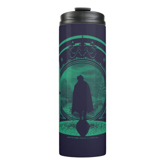 FRODO™ Verlaat het SILHOUET VAN DE SHIRE™ Thermosbeker (Voorkant)