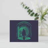 FRODO™ Verlaat Silhouette van DE SHIRE™ Briefkaart (Staand voorkant)