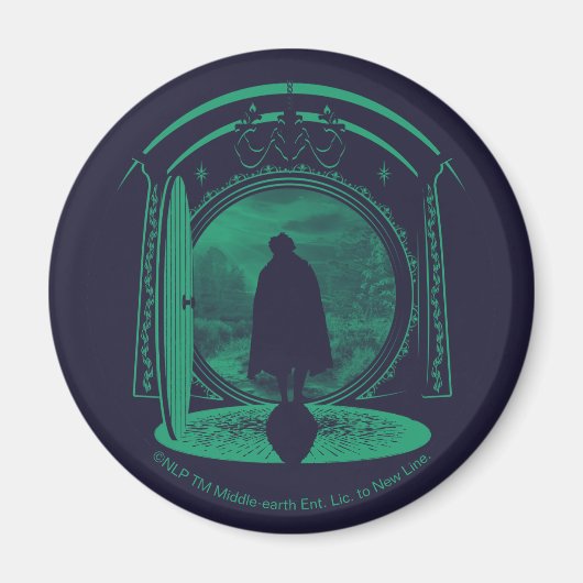 FRODO™ Verlaat Silhouette van DE SHIRE™ Magneet (Voorkant)