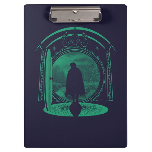FRODO™ Verlaten van DE SHIRE™ Silhouet Klembord (Voorkant)