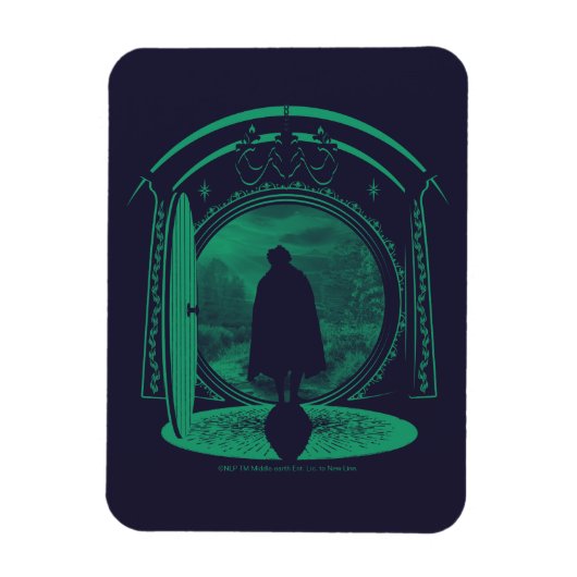 FRODO™ Verlaten van THE SHIRE™ Silhouet Magneet (Verticaal)