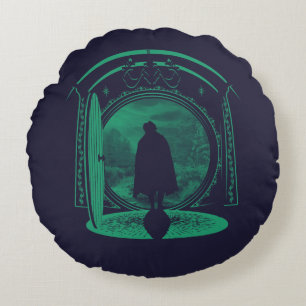 FRODO™ Verlaten van THE SHIRE™ Silhouet Rond Kussen