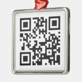 Froehliche Weihnachten - Duits Metalen Ornament (Links)