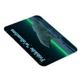 Froehliche Weihnachten - Ice Edge Polar Beer Magneet (Rechterzijde)