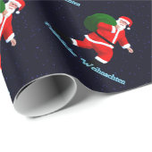 Froehliche Weihnachten - Santa Claus Cadeaupapier (Rol Hoek)